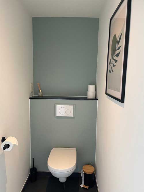 Q Studio Green Bed en Breakfast kamer